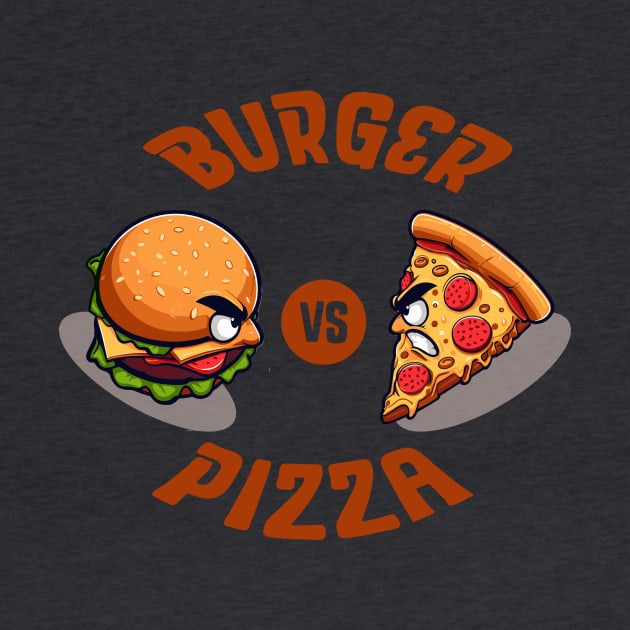 Burger vs Pizza - The Ultimate Showdown by TeeHeeFun